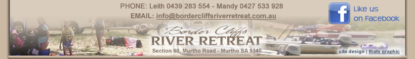 border cliffs river retreat - riverland accommodation near the murray river